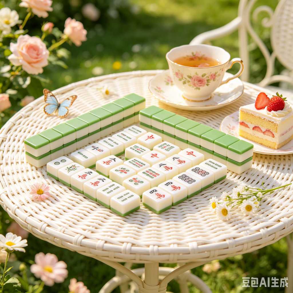 travel mahjong table mat set